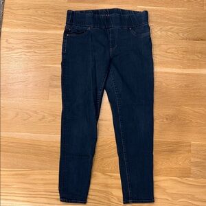 Liverpool Dark Blue Pull On Jeans